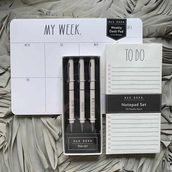 Rae Dunn Other - Rae Dunn Stationery Bundle